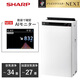 SHARP夏普空氣凈化器KI-SX100家用離子除菌除甲醛霧霾寵物毛發(fā)過敏客廳 KI-TX75-W（25款送變壓器）