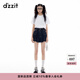 DZZIT地素牛仔褲2025夏季新款天絲原牛工裝摩登褲子女3J2R1151T 深藍(lán)色 S