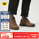 CAT卡特休閑皮鞋工裝鞋男鞋25秋新品防滑耐磨通勤鞋P726061O3AMC36 棕色 41