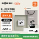 韶音（SHOKZ）【定制禮盒】OpenDots ONE動鈦圈開放式藍牙耳機耳夾式耳機藍牙跑步運動無線E310禮物 黑色