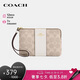 蔻馳（COACH）【品牌直供】女士拉鏈腕包小號錢包手拿包CW854IMXDM七夕禮物