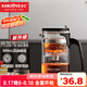 金灶（KAMJOVE）飄逸杯玻璃茶壺 家用可拆卸泡茶器茶杯泡茶壺套裝茶具 K-209 單泡茶壺 500ml