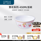 CORELLE康寧餐具美國進(jìn)口玻璃餐具家用吃飯碗湯碗面碗不掛油高級感喬遷禮 繁花450ml飯碗【2個(gè)裝】