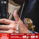 馬登福叔美式復(fù)古925純銀防空哨子可吹響工裝吊墜口哨項(xiàng)鏈男潮流百搭 防空哨(銀色/皮繩)