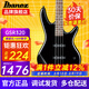 Ibanez依班娜電貝斯GSR200B/280QA主動(dòng)GSR320被動(dòng)bass電貝司新手初學(xué) GSR320-BK  經(jīng)典黑