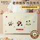 玉米餐墊小學(xué)生專用一年級(jí)專用食品級(jí)硅膠午餐墊防水防油吃飯熊貓墊子