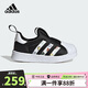 阿迪達(dá)斯（adidas）童鞋25春三葉草男女童寶寶軟底貝殼頭鞋兒童輕便運(yùn)動(dòng)鞋JS0685嬰童