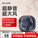 PLUZZ小風(fēng)扇桌面風(fēng)扇小型宿舍家用臥室靜音辦公室桌面迷你空氣循環(huán)扇usb便攜 【超輕音設計】藍色+360°調節+超大風(fēng)力