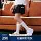FILA斐樂兒童童裝短褲2025年夏季新款女中大童網(wǎng)球百褶裙褲短裙 傳奇藍(lán)-NV 150