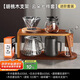 PAKCHOICE手沖咖啡壺套裝手磨咖啡機(jī)手沖咖啡胡桃木支架家用咖啡器具套裝