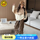 G.DUCKKIDS小黃鴨童裝女童套裝春秋季新款秋裝兒童衛(wèi)衣中大童休閑漸變上衣潮 套裝 120 建議110-120cm6-7歲