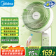 美的（Midea）壁扇 掛壁電風(fēng)扇家用搖頭壁掛風(fēng)扇商用餐廳食堂大風(fēng)力定時(shí)遙控工業(yè)渦輪空氣循環(huán)扇 FWA23UR