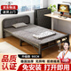 全品屋(免安裝)折疊床單人床午休床午睡床行軍床醫(yī)院家用陪護(hù)硬板鐵床