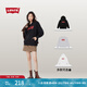 Levi's【特價(jià)來(lái)襲】李維斯女士春季時(shí)尚美式經(jīng)典潮流時(shí)尚寬松衛(wèi)衣 灰色 XS