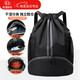 oein籃球包收納包籃球袋足球籃球背包雙肩包干濕分離訓練包網(wǎng)兜包 【干濕分離-帶鞋倉款】黑色