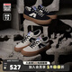 VISION STREET WEAR官方 STICK KNIT復(fù)古編織經(jīng)典低幫反毛皮板鞋運動滑板鞋男女 「晨曦」米白色 38