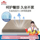 奧羅瑪斯（aeromax）坐墊辦公室椅子墊記憶棉學(xué)生夏天透氣座墊地上榻榻米飄窗墊坐墊 卡其色 40*40*5CM