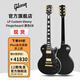 吉普森Gibson Explorer火鳥Firebird/Flying V/LP/SG Custom黑卡電吉他 Les Paul Custom烏木指板 黑色EB