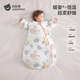 貝肽斯睡袋嬰兒春秋恒溫新生兒童寶寶睡袋一體式防踢被驚跳包被發(fā)熱神器 天竹×恒溫【秋冬中厚 室溫10-20°】福兔獻果 L碼【適合身高80-95cm】建議年齡1.5-3歲