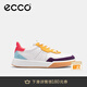 愛步（ECCO）25年新款休閑鞋女 百搭平底鞋簡約球鞋板鞋休閑運(yùn)動鞋 街頭272813 彩色/芒果黃27281360814 37