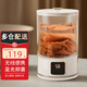 萬(wàn)家能迷你洗衣機小型半自動(dòng)內衣襪子清洗機 宿舍便攜式懶人洗衣杯 充電式嬰兒內衣褲洗衣機 藍光款【免安裝+8維波輪洗+三大清洗模式】