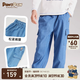 PawinPaw【涼感防蚊】小熊童裝春夏男童舒適休閑牛仔長褲 牛仔藍色/55 140 cm