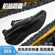 安踏柏油路霸3丨男鞋氮科技專業(yè)競(jìng)訓(xùn)訓(xùn)練鞋透氣耐磨跑步鞋子男運(yùn)動(dòng)鞋 黑/金屬金-3 42 （男8.5）
