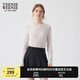 Teenie Weenie小熊女裝長袖T恤2025夏新款松弛簡約甜美蕾絲打底衫 白色 L