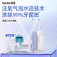 倍至（bixdo）元?dú)庑∧z囊沖牙器 便攜式可伸縮家用洗牙器水牙線正畸牙齒沖洗器清潔器二代兒童可用 禮物禮盒送禮 丁香紫|二代升級(jí)|常規(guī)清潔
