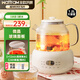 北歐沃朗養(yǎng)生壺0膠水全玻璃恒溫壺電陶爐辦公室煮茶壺1.2L家用花茶壺?zé)踔髩匾惑w電熱水壺國(guó)家補(bǔ)貼-標(biāo)準(zhǔn)款