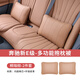 品為適用奔馳新E級E300L E260L抱枕被C260L GLC300L腰靠墊子車(chē)內用品 A款抱枕被 桐咖棕 2個(gè)