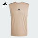 阿迪達(dá)斯 （adidas）【滔搏運(yùn)動(dòng)】2025年男子POWER 3S TANK背心 JX6293 L