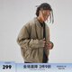 CHINISM CH基礎(chǔ)款飛行員夾克外套男秋冬加厚棉衣美式復(fù)古男士棉服 黃綠色 L