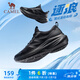 駱駝（CAMEL）輕基礎(chǔ)跑步鞋男休閑百搭通勤運動鞋子 K15B30L4038 黑色 42