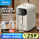 美的燒水壺電熱水壺家用大容量便攜電水瓶煮水壺恒溫多段溫控燒水保溫一體小魔方食品級304不銹鋼內膽 5L 【觸控大屏】抑菌水路  一鍵除氯