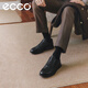 愛步（ECCO）正裝鞋 增高牛皮休閑皮鞋男 雅仕男鞋系列207124 黑色39