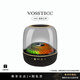 VOSSTICC輕奢品牌【柏林之聲】藍牙音響 桌面電腦音箱 360度環(huán)繞無(wú)線(xiàn)立體聲 影院音響 高續航 黑色【NEW PREMIUM AUDIO】