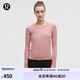 lululemon丨Swiftly Tech 女士運(yùn)動長袖 T 恤 2.0 *Race  透氣 LW3DOBS 褐粉/朦朧粉 S /6