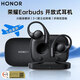 榮耀（HONOR）Earbuds開(kāi)放式藍牙耳機智能AI語(yǔ)音助手主動(dòng)降噪跑步健身低音炮掛耳式OWS耳機適用華為蘋(píng)果安卓手機榮耀Earbuds【曬單有禮】極夜黑