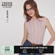 Teenie Weenie小熊女裝毛衣2025夏新款時(shí)髦休閑簡(jiǎn)約學(xué)院POLO領(lǐng)上衣 粉色 S