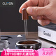 CLITON咖啡布粉針布粉器壓粉器 摩卡壺咖啡粉攪拌結(jié)塊打散器迷你散粉針