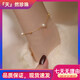姝香蔓語(yǔ)碎銀子珍珠手鏈項(xiàng)鏈女小眾設(shè)計(jì)感串珠淡水珍珠項(xiàng)鏈輕奢百搭頸 8#滿天星淡水珍珠手鏈 正