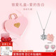 MoLi18K金人工培育鉆石項(xiàng)鏈女一克拉50分六爪鎖骨鏈鉑金人造合成吊墜 鉑金吊墜+銀鏈 培育鉆DVVS/IGI證 1克拉