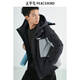 太平鳥(niǎo)男士簡(jiǎn)約時(shí)尚羽絨服B2ACE4419 黑色 M