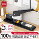 得力（deli）重型訂書機(jī)大號(hào)省力重型加厚大型中號(hào)訂書裝訂器厚層長(zhǎng)臂大碼訂書機(jī) 重型厚層省力訂書器大訂書釘 0290【可訂100張】送100頁(yè)釘1盒+起釘器