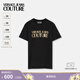 VERSACE JEANS COUTURE/【季末優(yōu)惠】男士T恤 EG89-黑色 S
