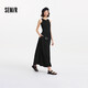 森馬（Semir）連衣裙女高腰拼接背心裙百搭2025夏優(yōu)雅圓領(lǐng)長(zhǎng)裙通勤109325114015