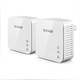 普聯(lián)（TP-LINK）TPLINKTLPA500電力貓500M即插即用有線(xiàn)無(wú)線(xiàn)P201 騰達200M一對不帶無(wú)線(xiàn) 不帶WIFI 套餐一