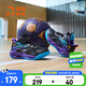 安踏兒童運動鞋男小童鞋2025夏季新品網(wǎng)面透氣耐磨緩震風洞籃球鞋 黑/草紫色/氯藍-3 29 內(nèi)長18cm