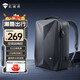 機械師（MACHENIKE）空間站背包 3D立體筆記本電腦雙肩包 休閑商務(wù)旅行時(shí)尚高中學(xué)生大學(xué)生男士背包20L大容量硬殼防水 黑色V3